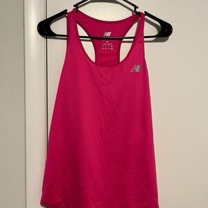 New Balance Racerback Pink Tank Top